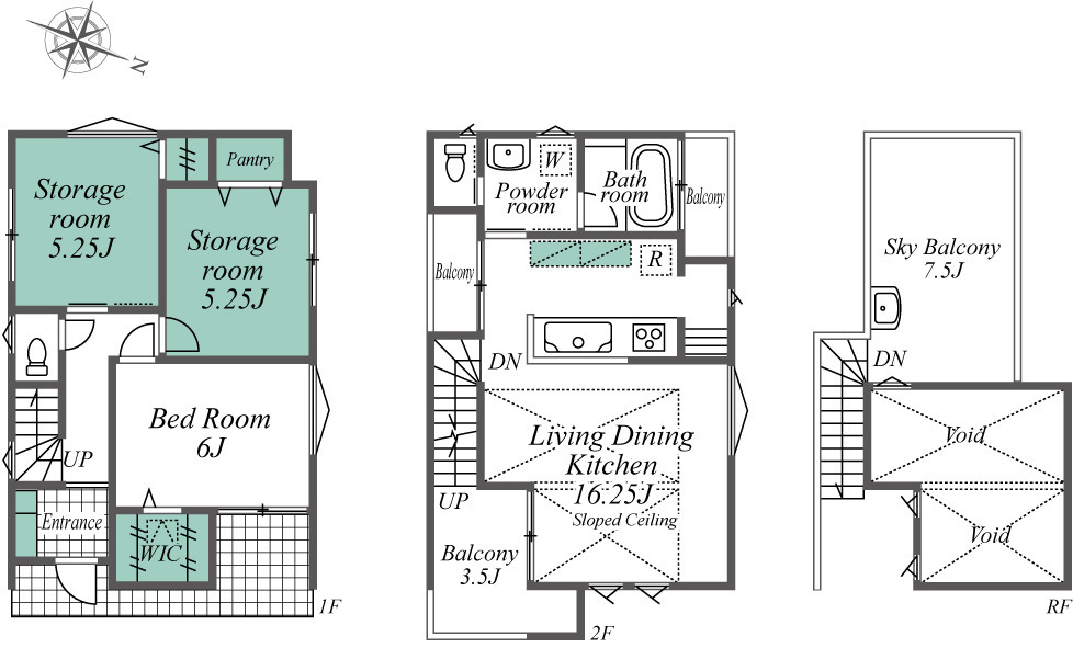 藤沢市弥勒寺4丁目1号棟　新築一戸建（右）画像