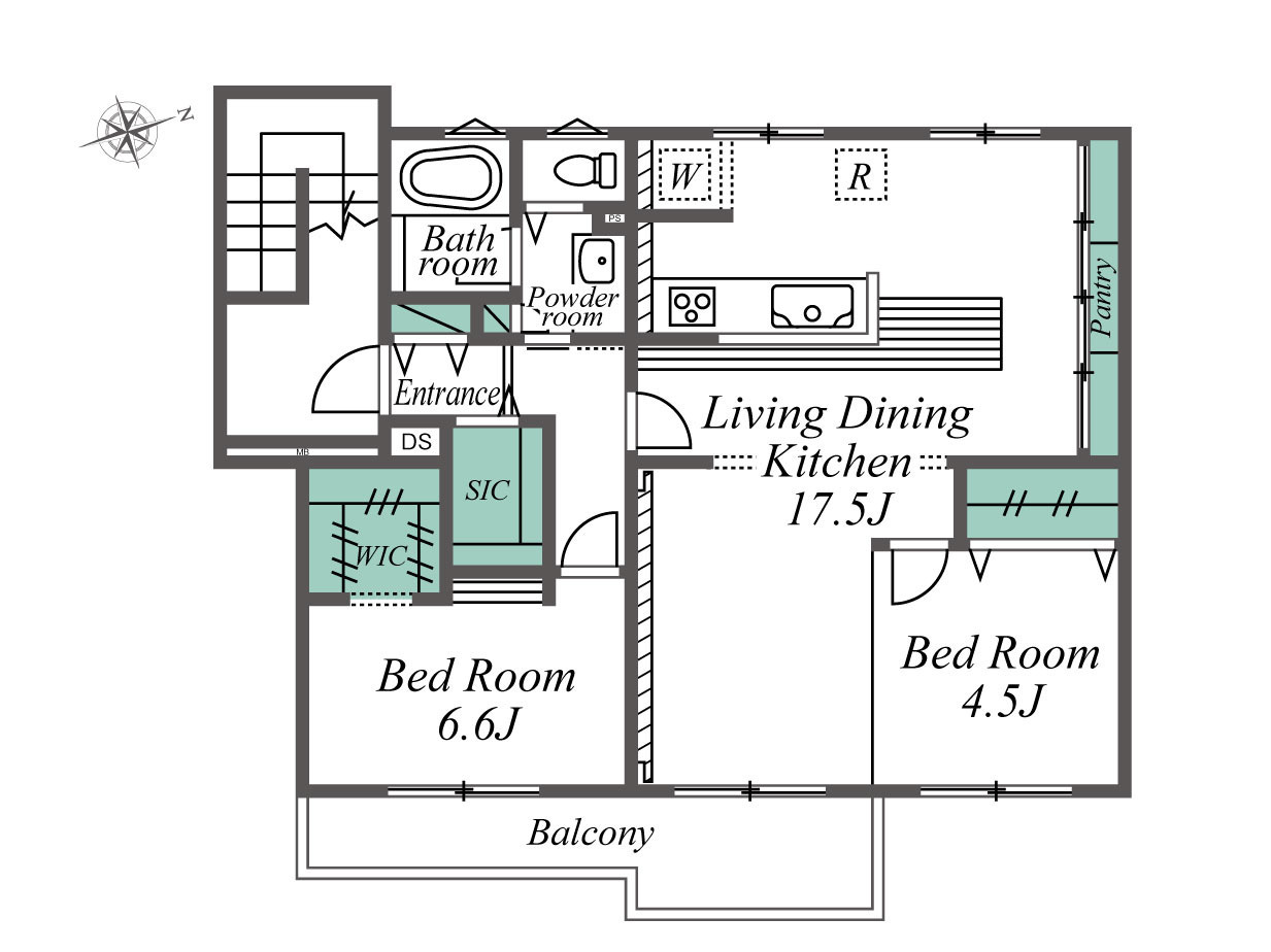 区画図・間取り図