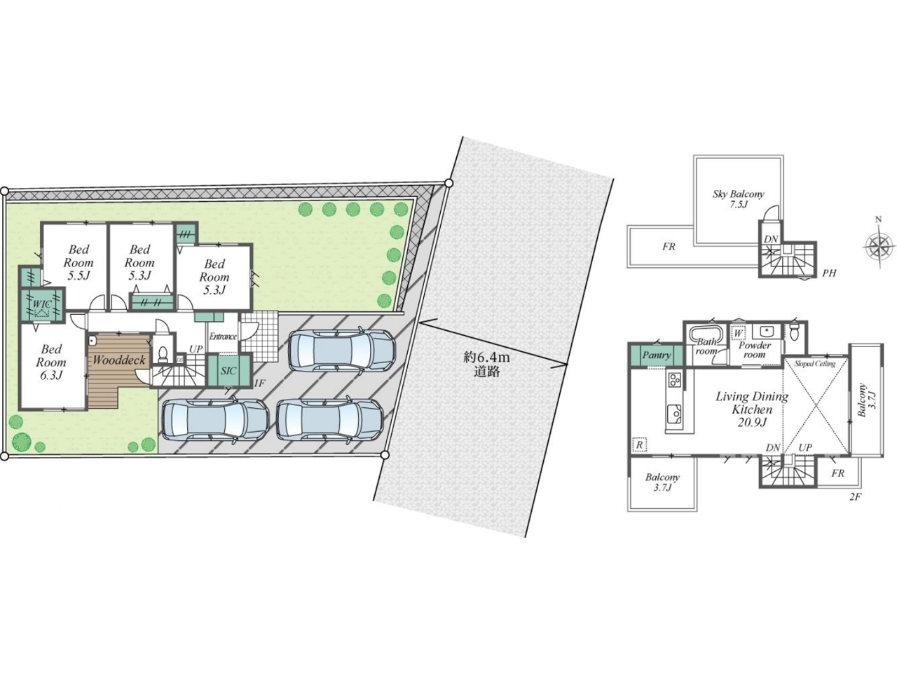 区画図・間取り図