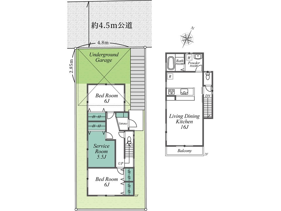 区画図・間取り図