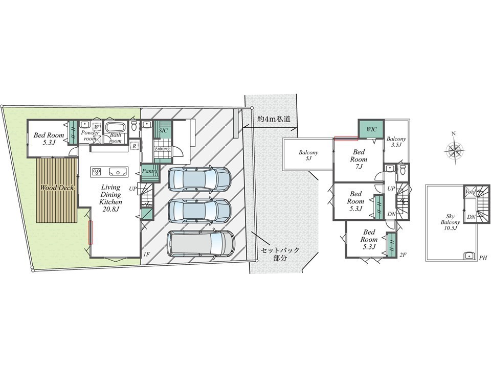 区画図・間取り図